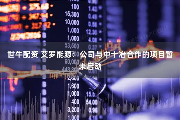 世牛配资 艾罗能源：公司与中十冶合作的项目暂未启动