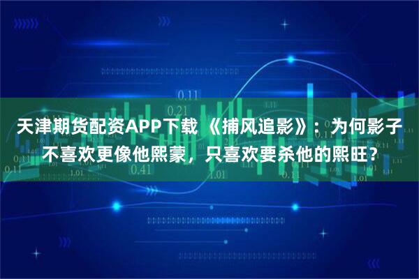 天津期货配资APP下载 《捕风追影》：为何影子不喜欢更像他熙蒙，只喜欢要杀他的熙旺？